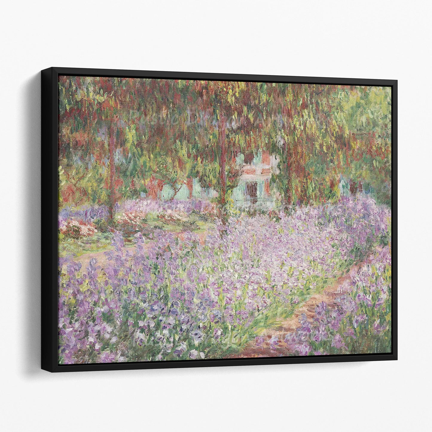 The Artists Garden at Giverny (1900) by Claude Monet