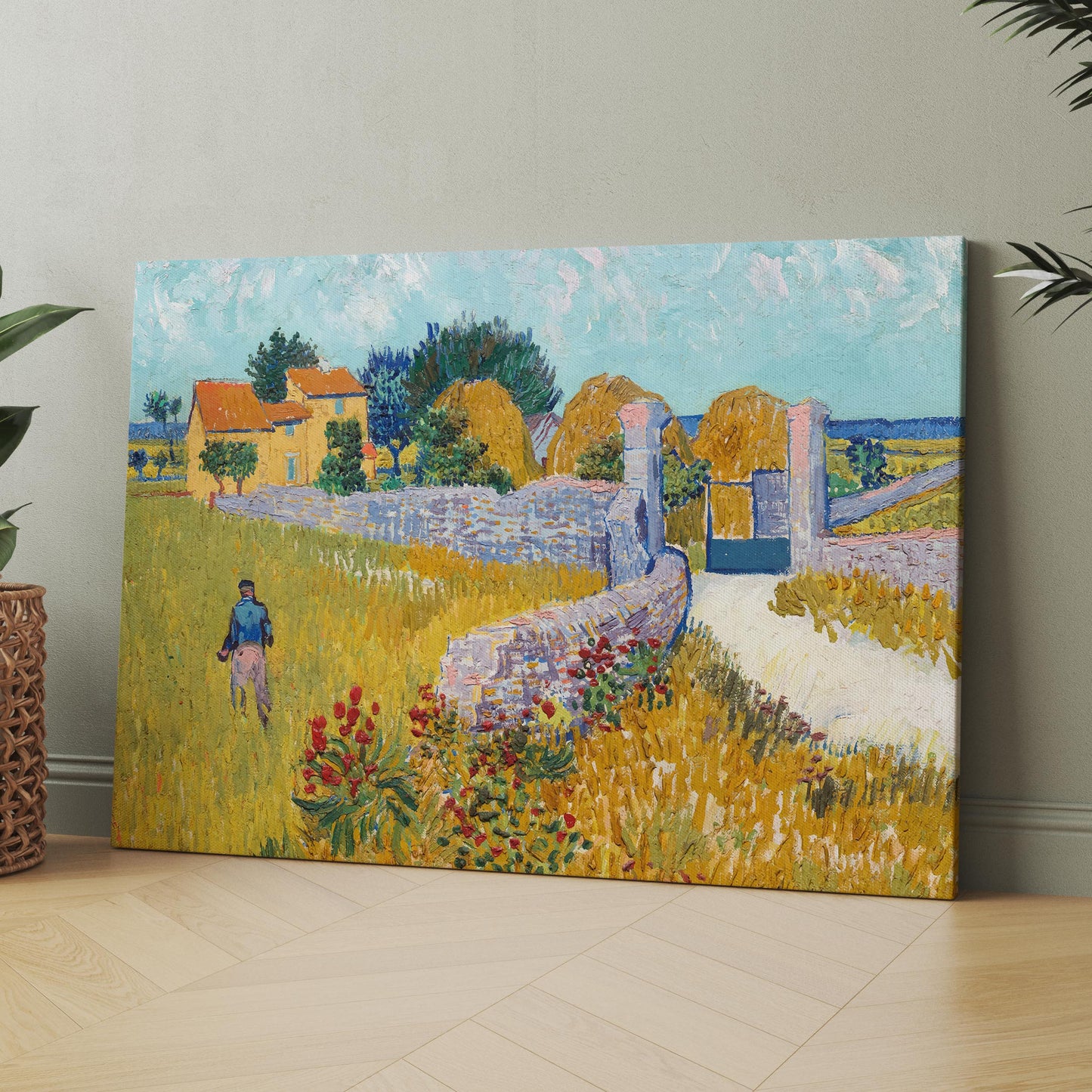 Farmhouse in Provence (1888) by Van Gogh