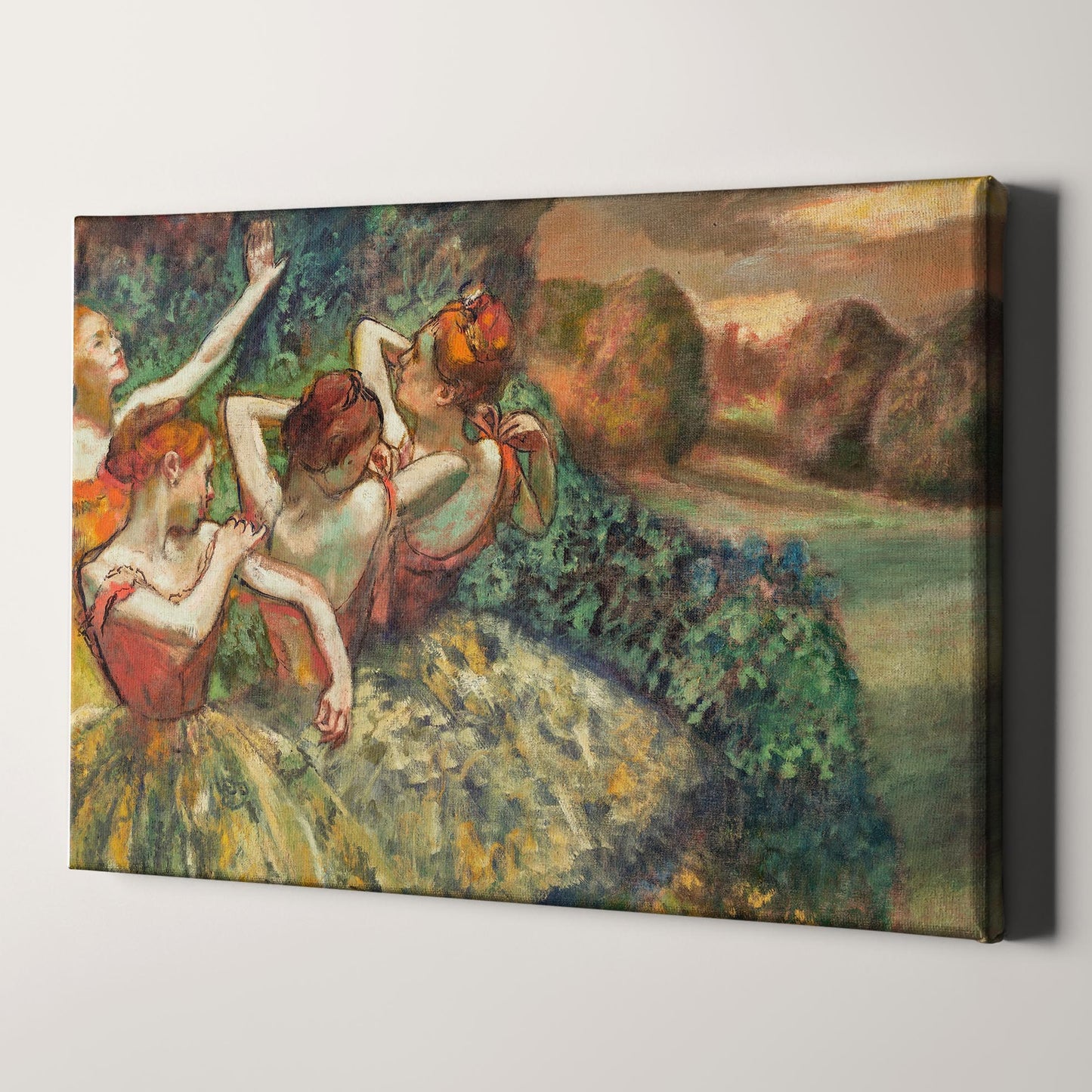 Four Dancers (1899) by Edgar Degas