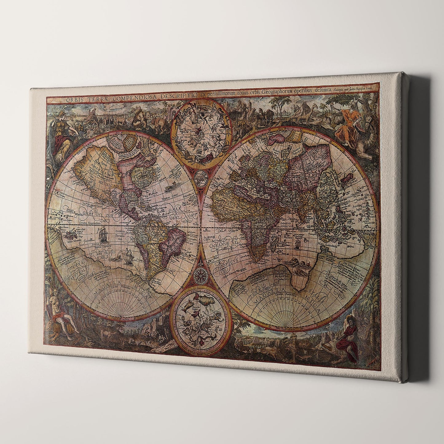 A Map of the World 1596