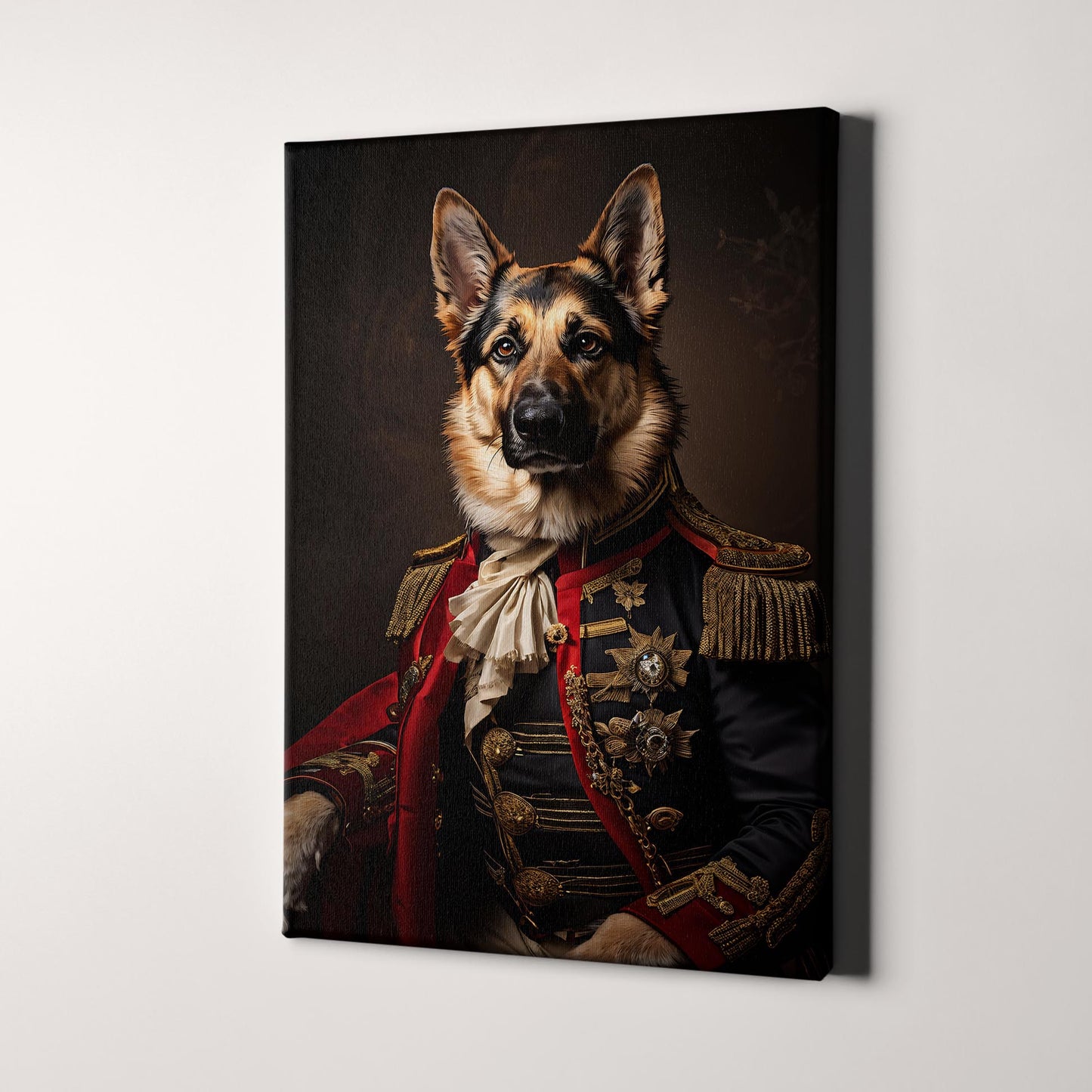 German Shepherd Aristocrat Portrait