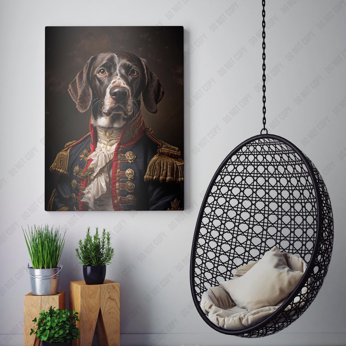 German Short Haired Pointer Aristocrat Portrait