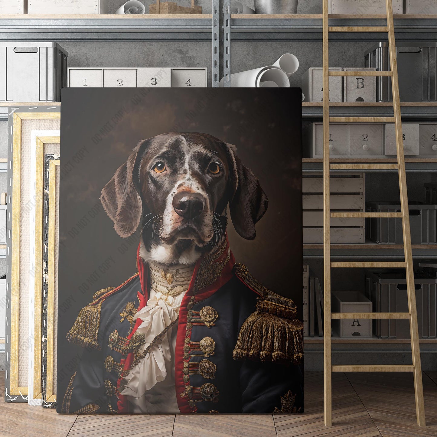 German Short Haired Pointer Aristocrat Portrait