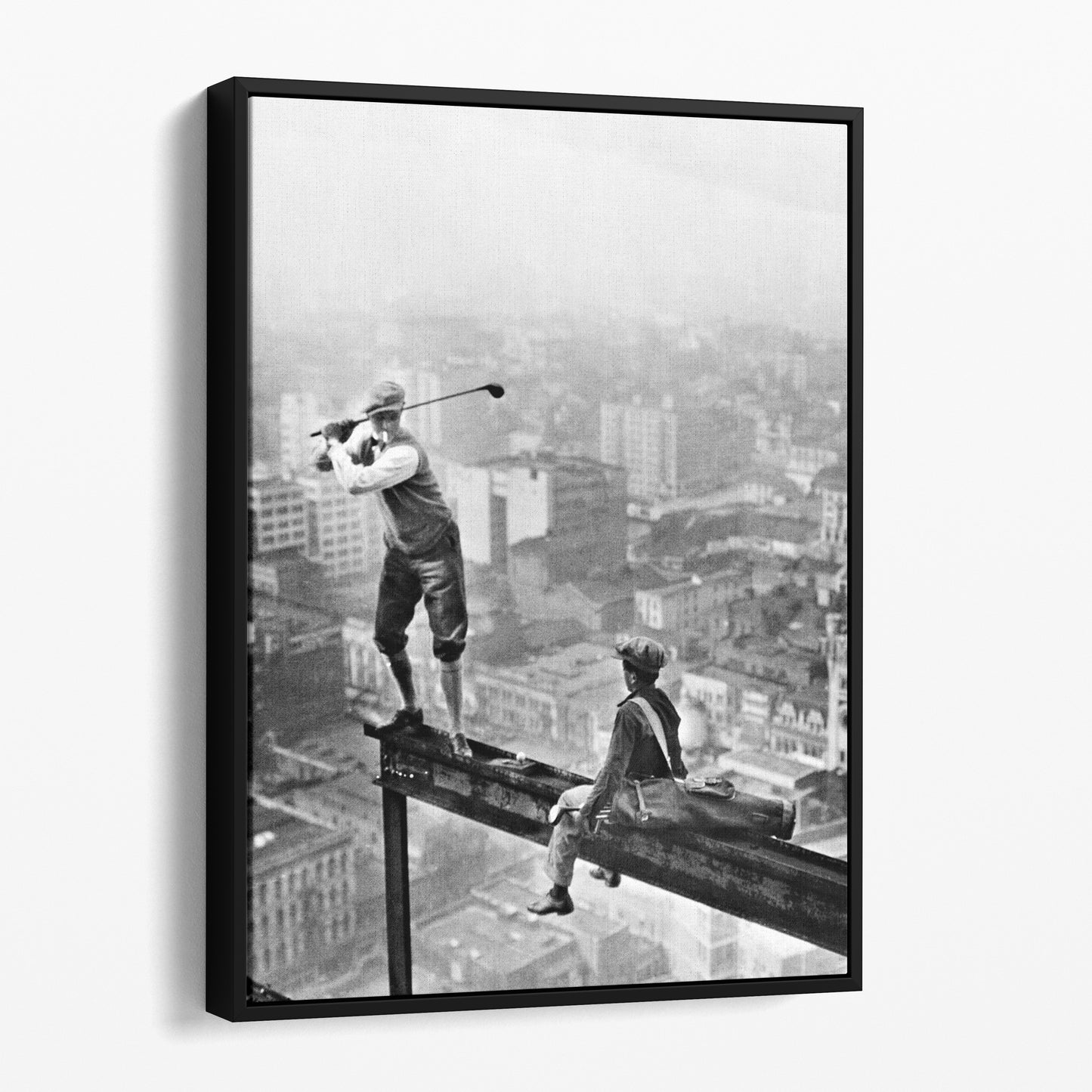 Golfing On Top Of Skyscraper