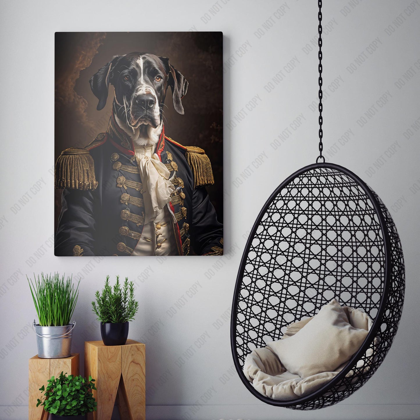 Great Dane Aristocrat Portrait