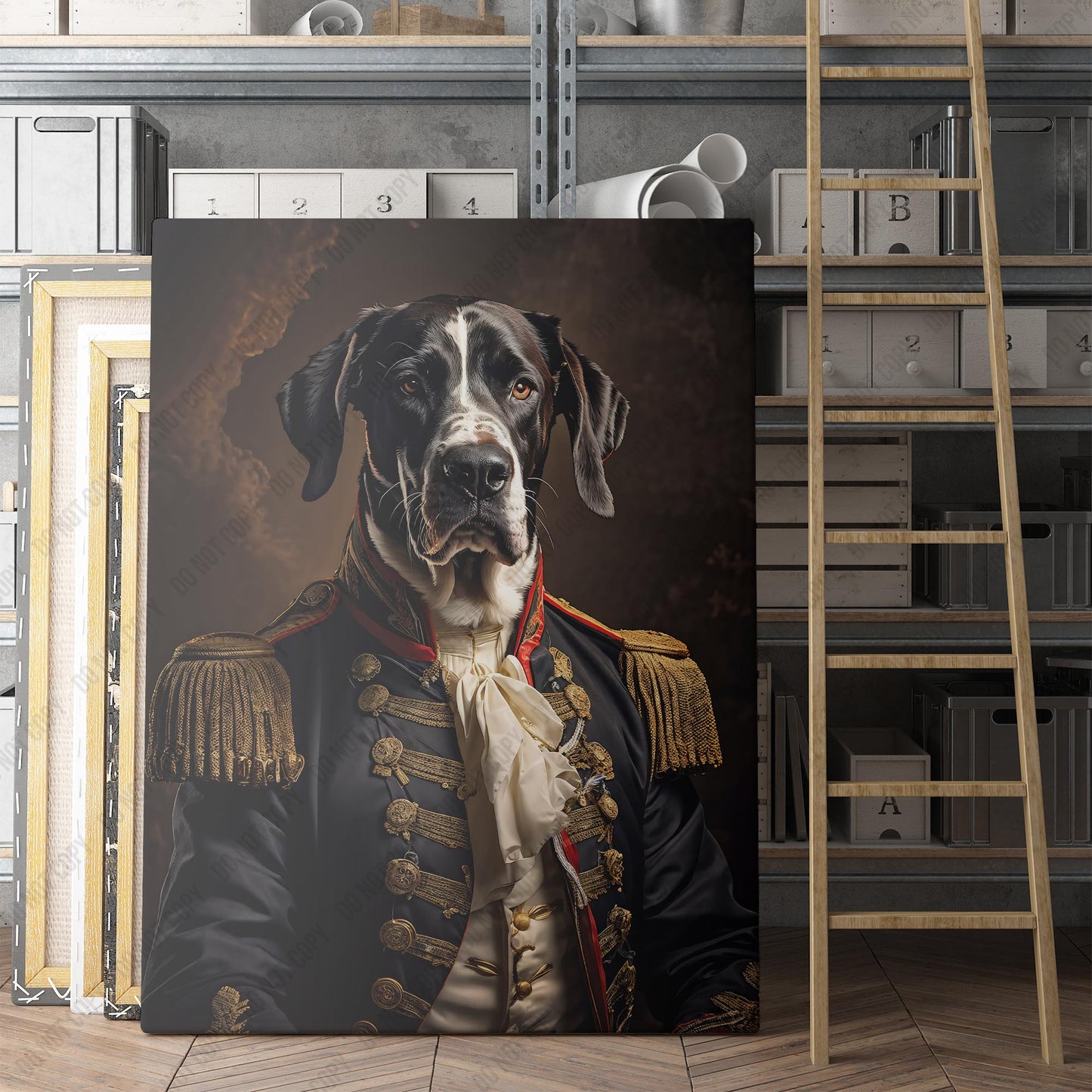 Great Dane Aristocrat Portrait