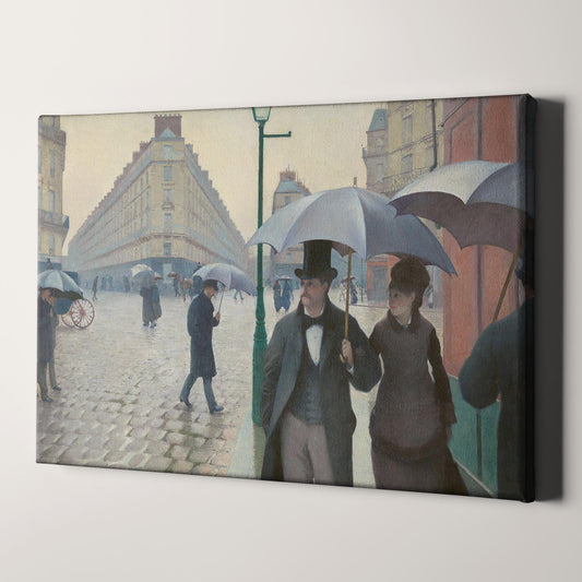 Paris Street; Rainy Day (1877) by Gustave Caillebotte