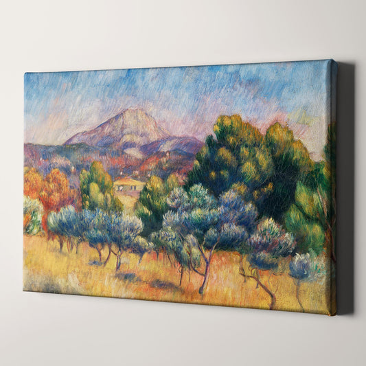 Montagne Sainte-Victoire (1889) by Renoir