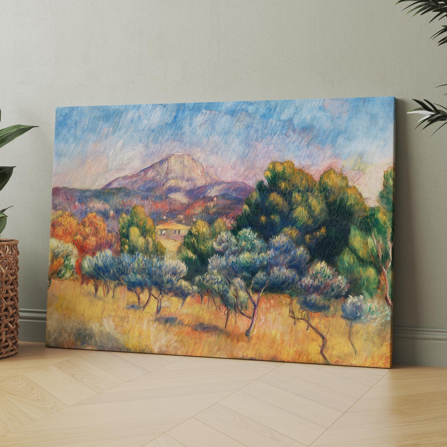 Montagne Sainte-Victoire (1889) by Renoir