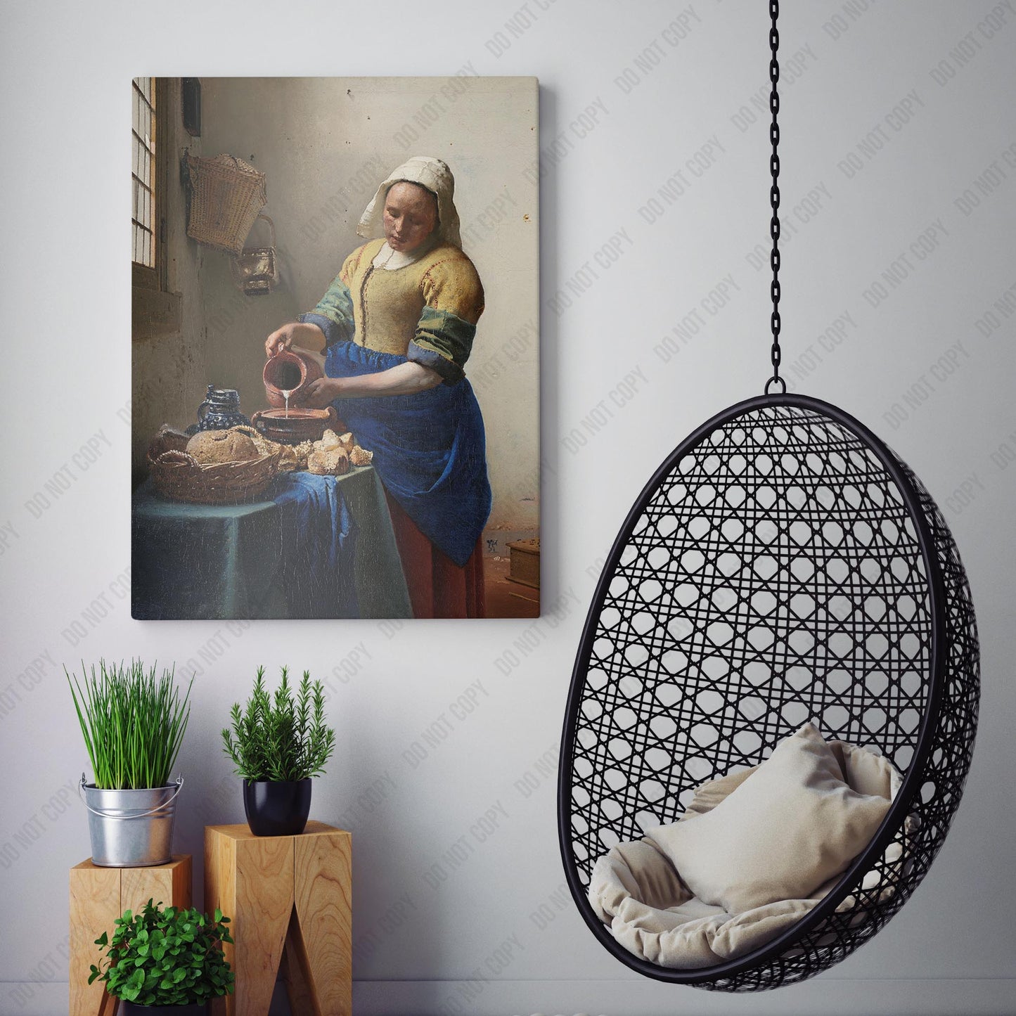 The Milkmaid by Johannes Vermeer