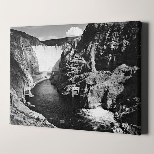 Hoover Dam, Nevada by Ansel Adams