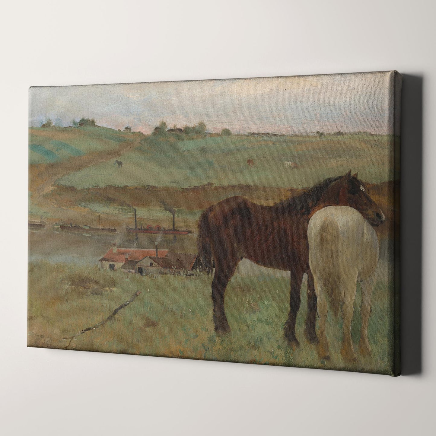 Horse in a Meadow (1871) by Edgar Degas