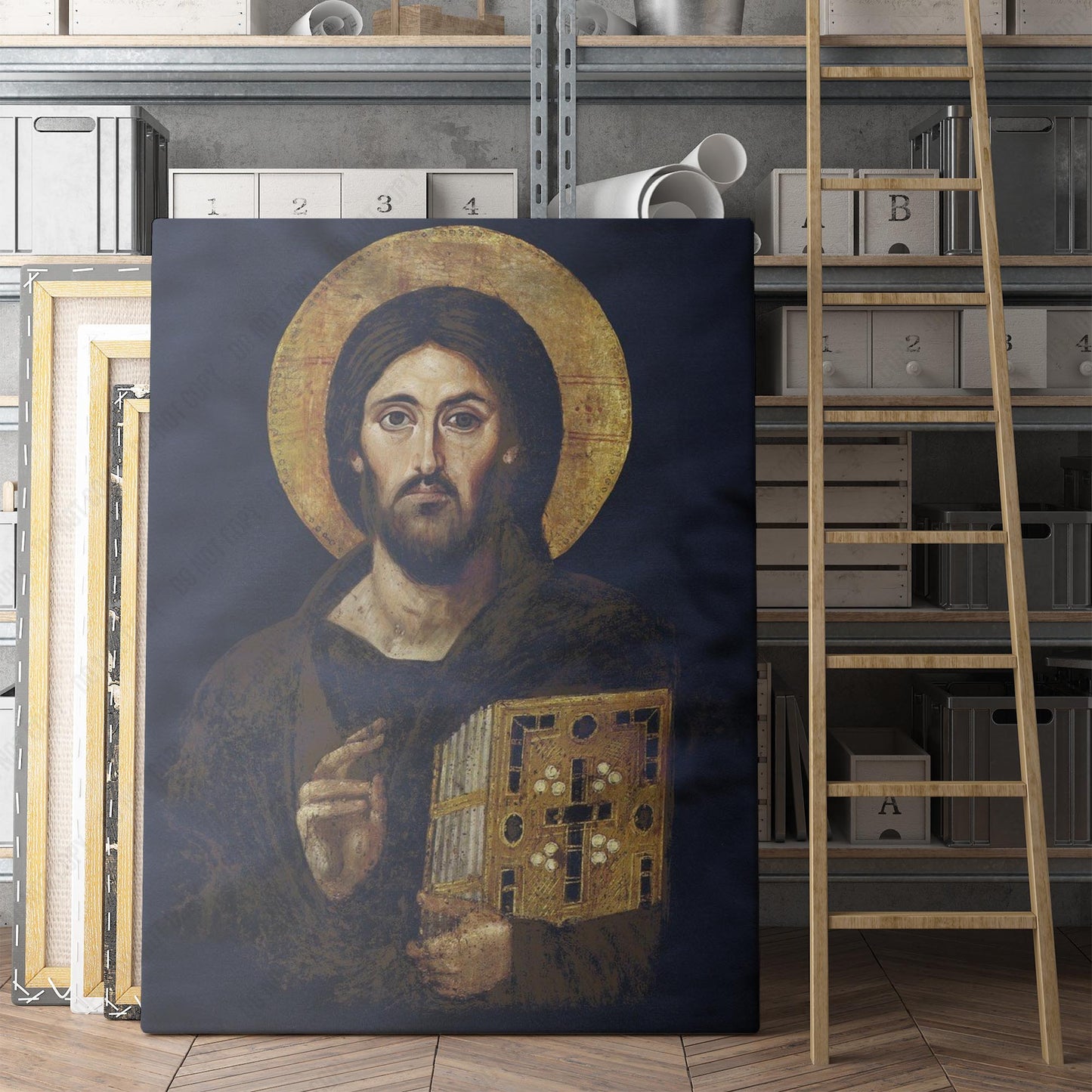 Jesus Christ Pantocrator At Sinai