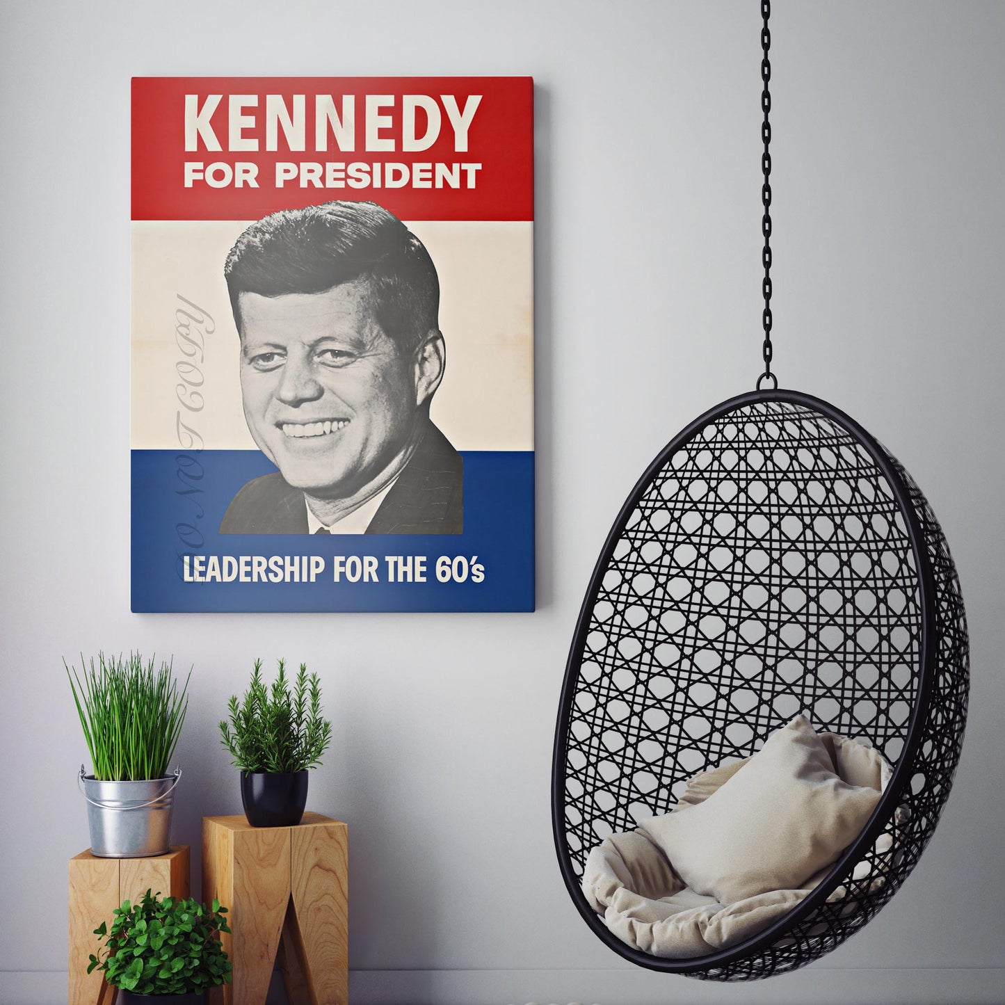 Kennedy for President - JFK Presidential Campaign Poster