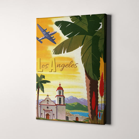 Los Angeles Travel Poster