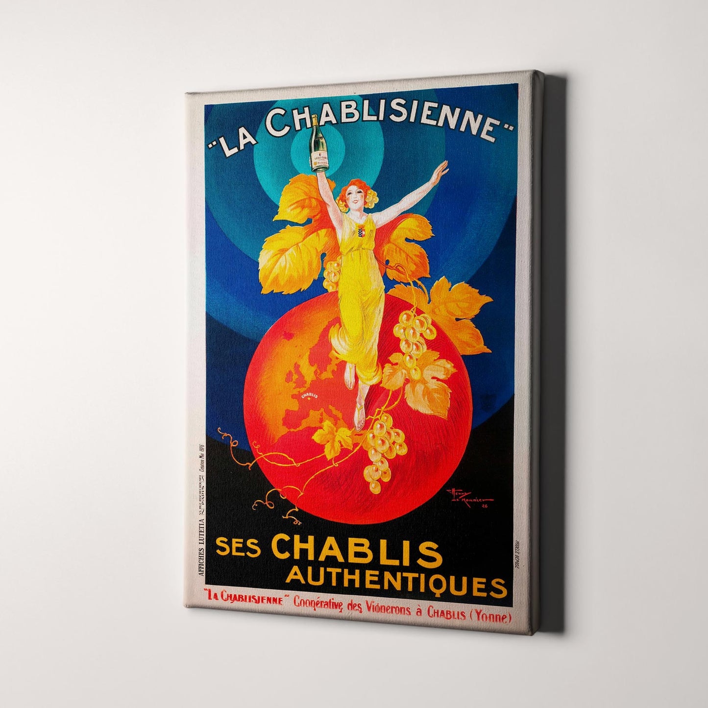 La Chablisienne Vintage Advertising