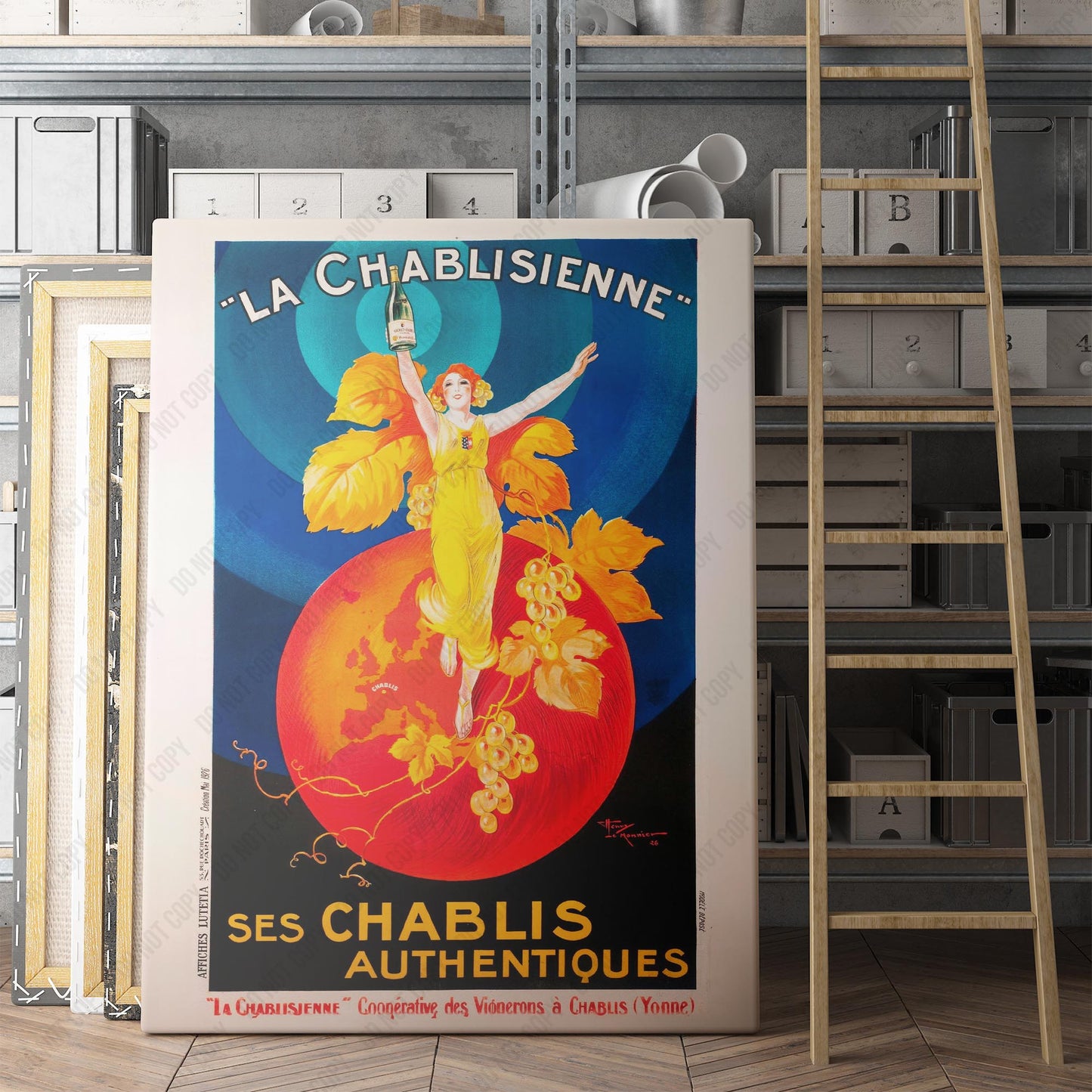 La Chablisienne Vintage Advertising