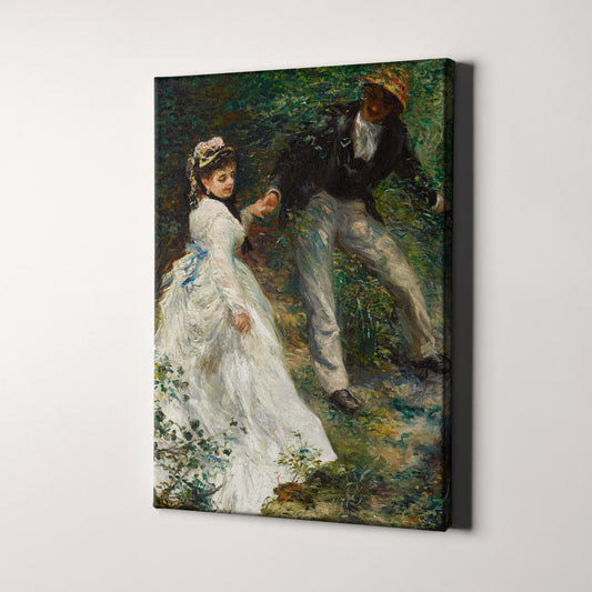 La Promenade (1870) by Renoir