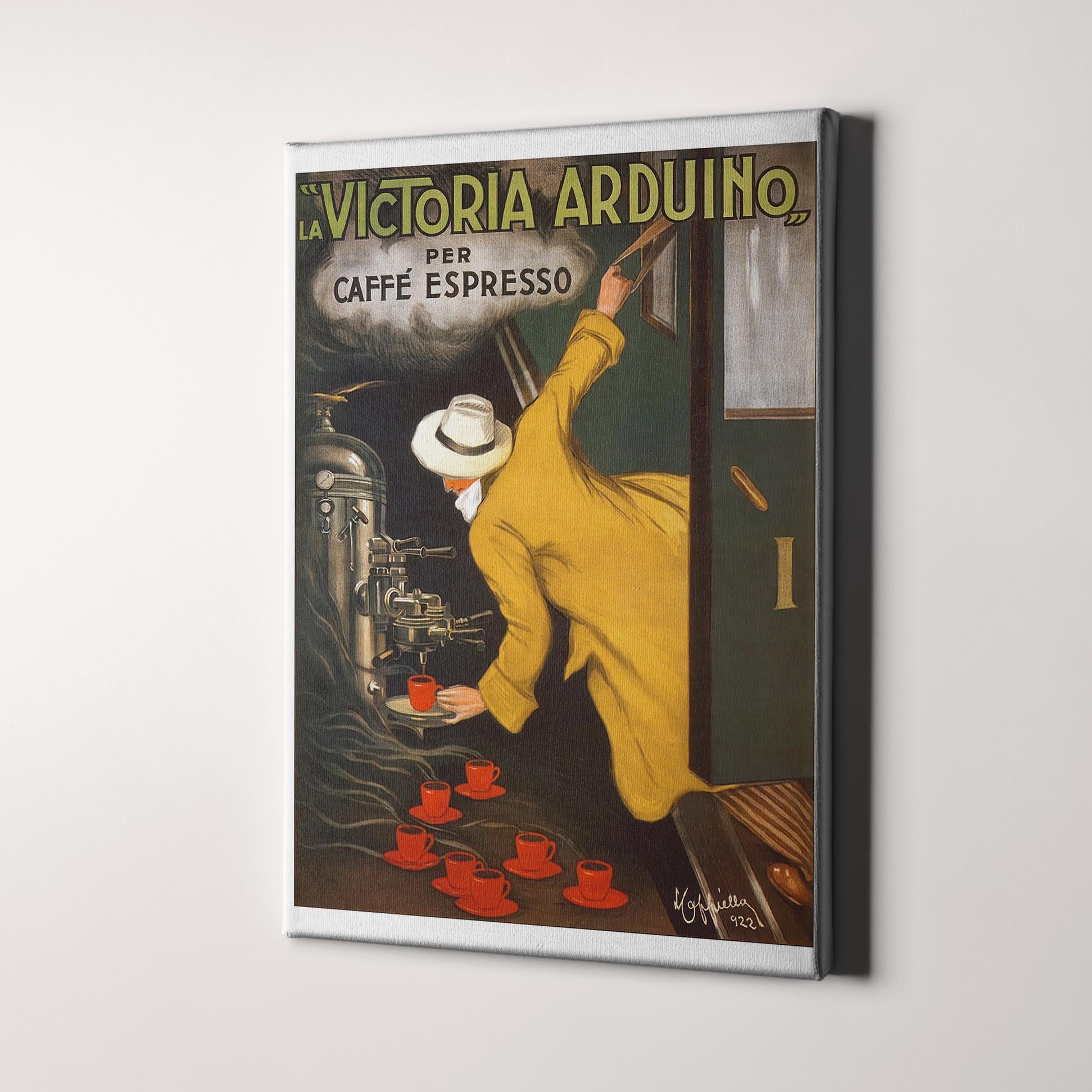 Caffe Arduino La Victoria Arduino, per Caffe Espresso Canvas Wall Art Prints – Big ...