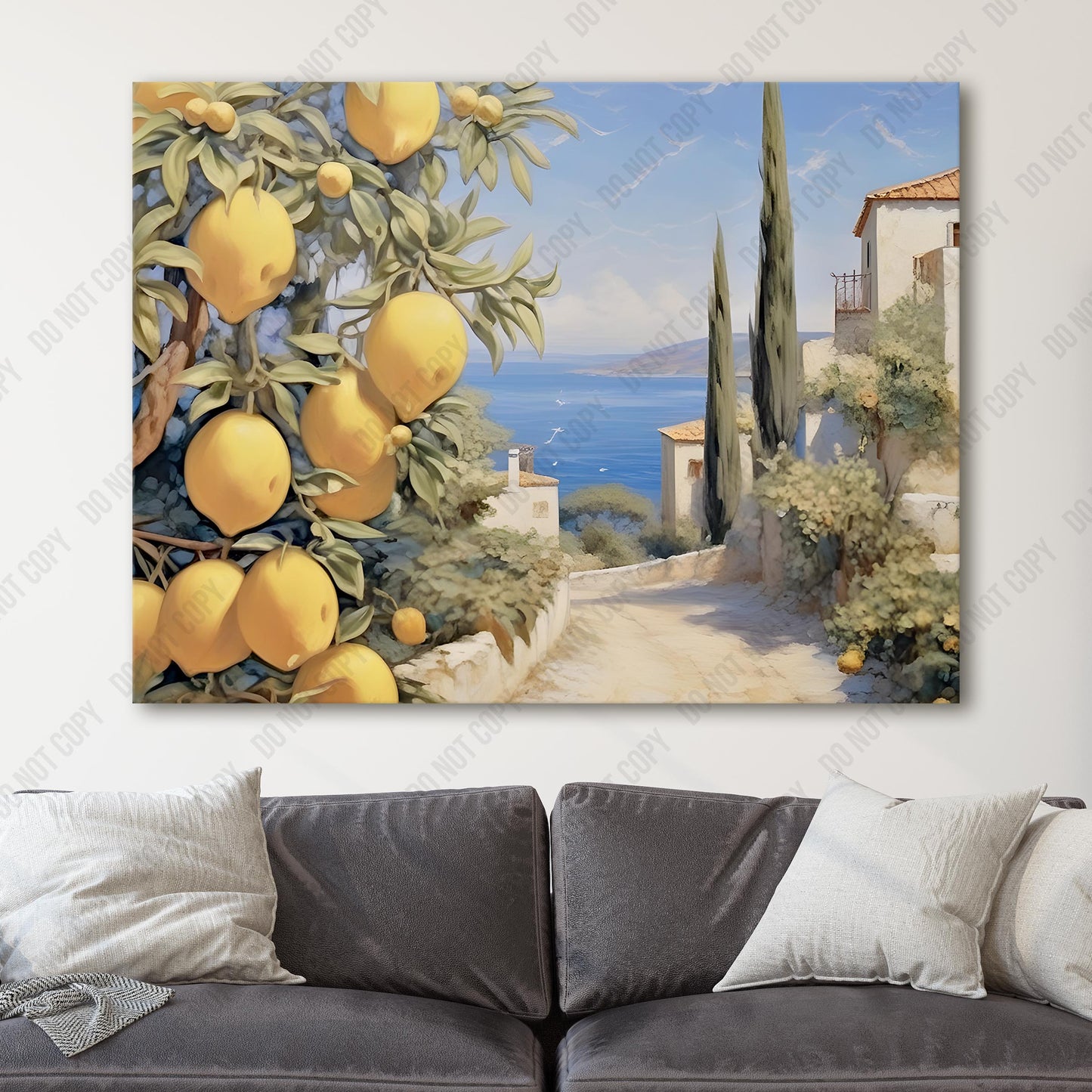 Lemon Tree On The Amalfi Coast