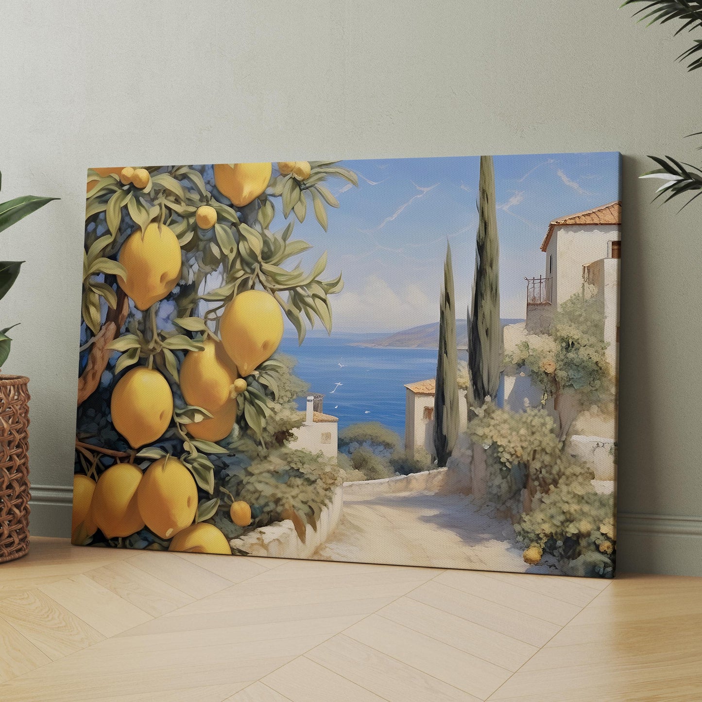 Lemon Tree On The Amalfi Coast