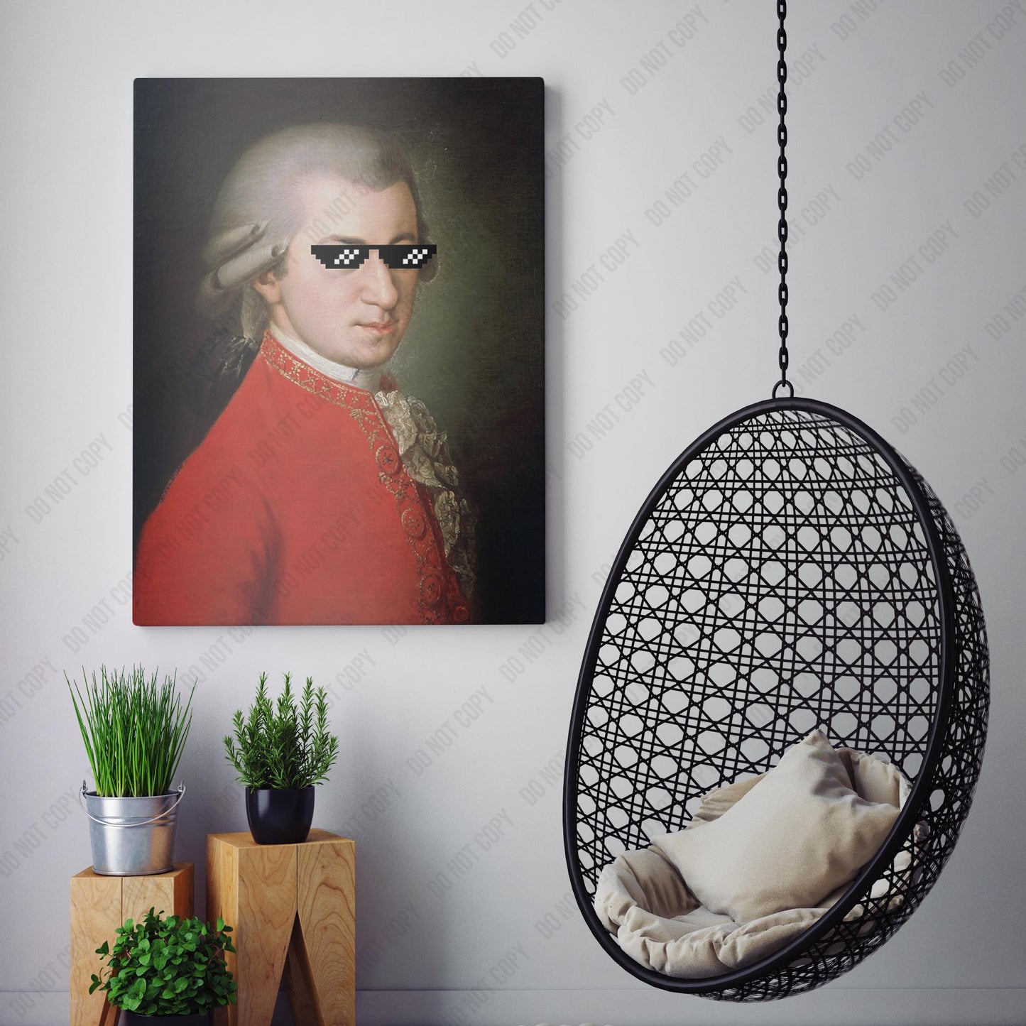 Mozart Thug Life Sunglasses