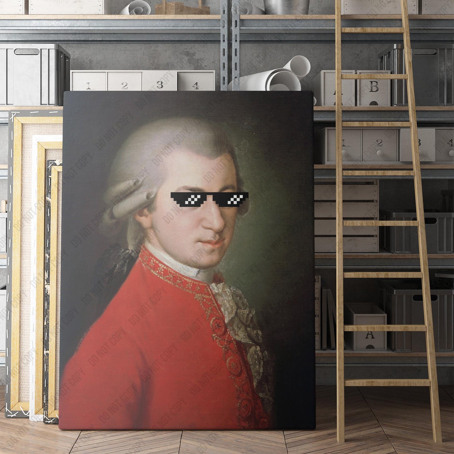 Mozart Thug Life Sunglasses