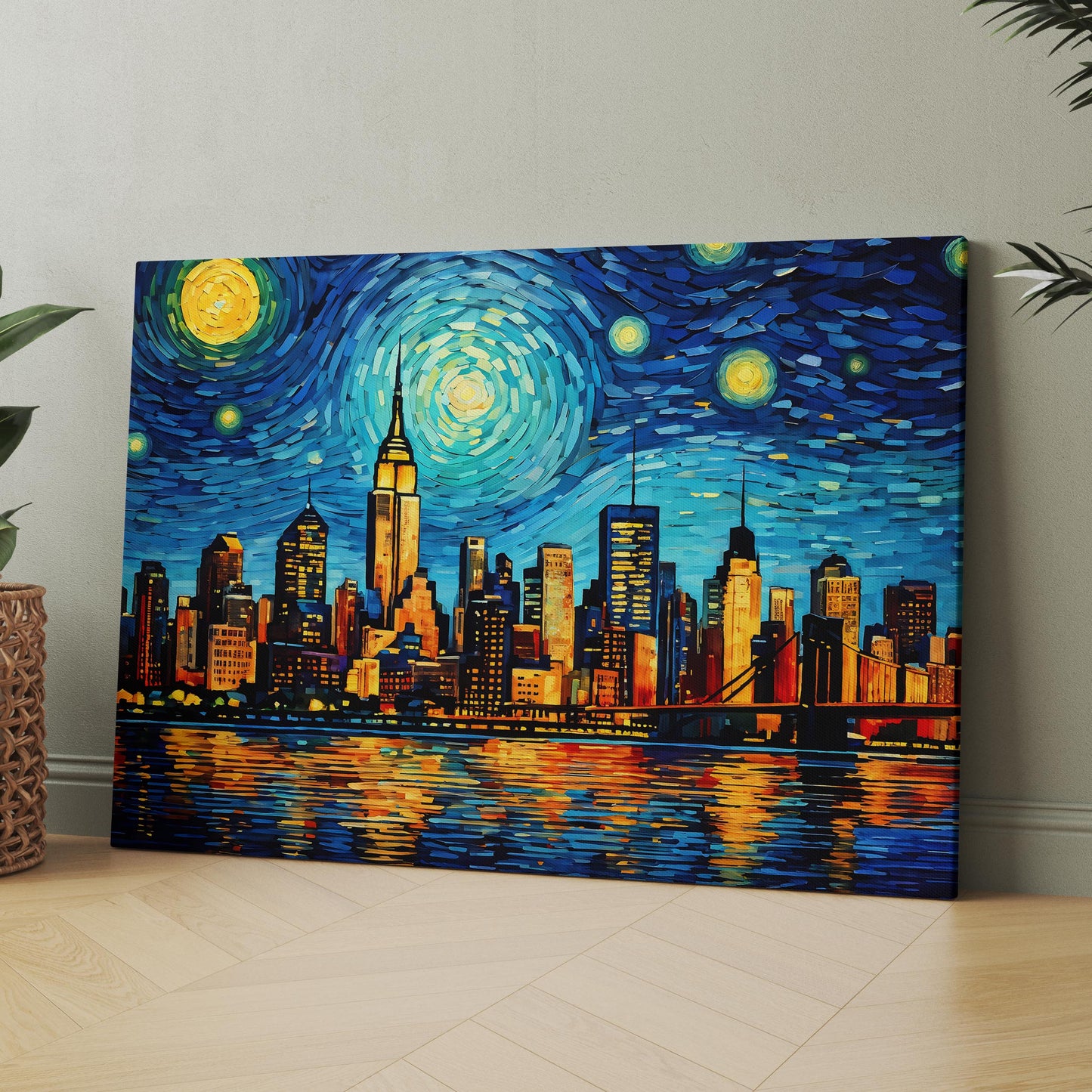 New York City Van Gogh Starry Night