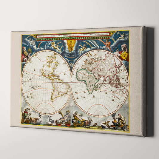 Nova et Accuratissima Totius Terrarum Orbis Tabula