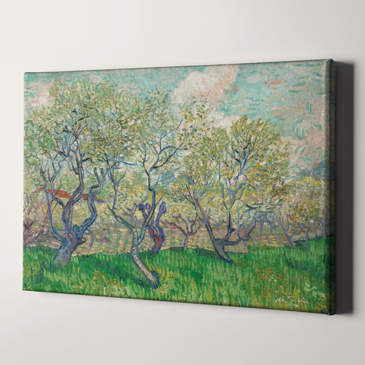 Orchard in Blossom (1889) by Van Gogh