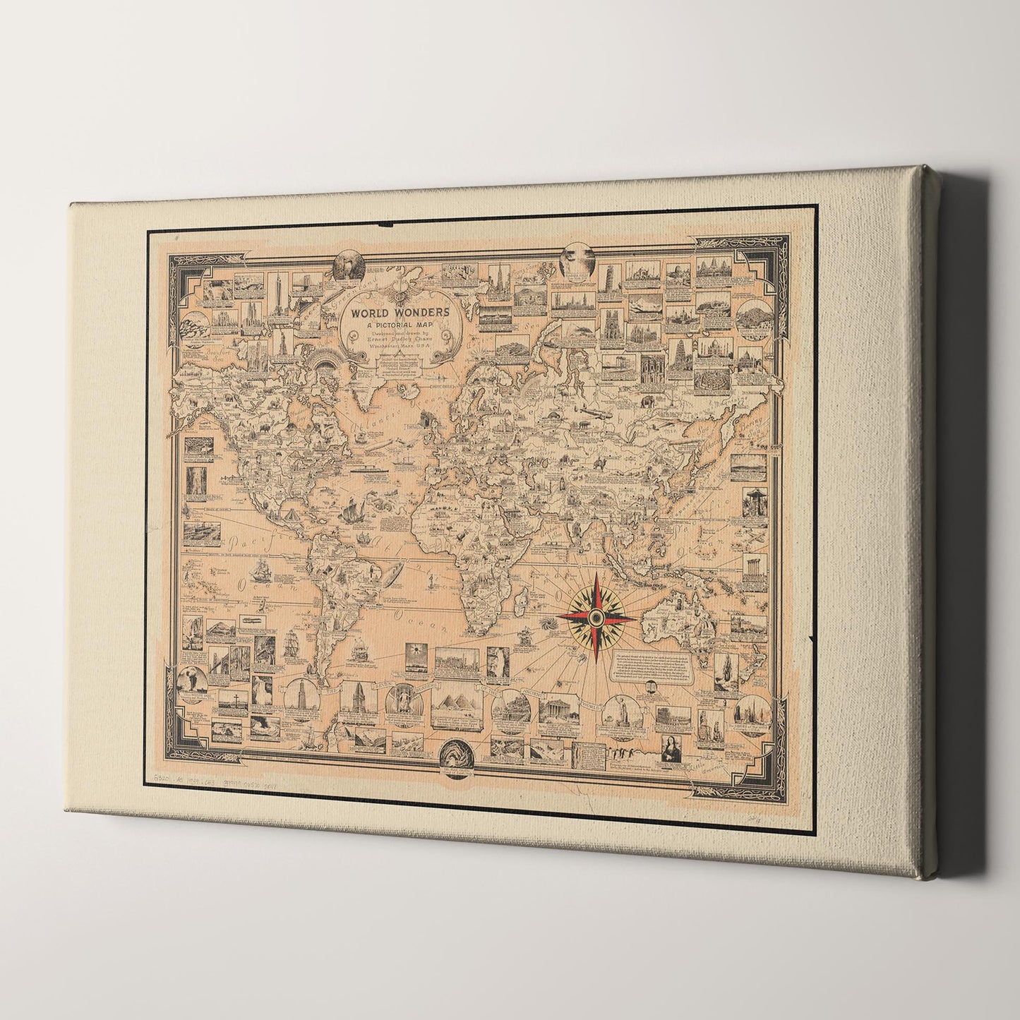 Pictorial Map of the World