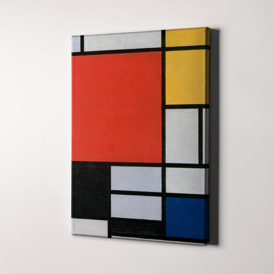 Composition with Red, Yellow, Blue, and Black (1921) by Piet Mondrian