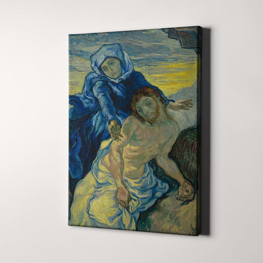 Pietà (after Delacroix) (1889) by Van Gogh
