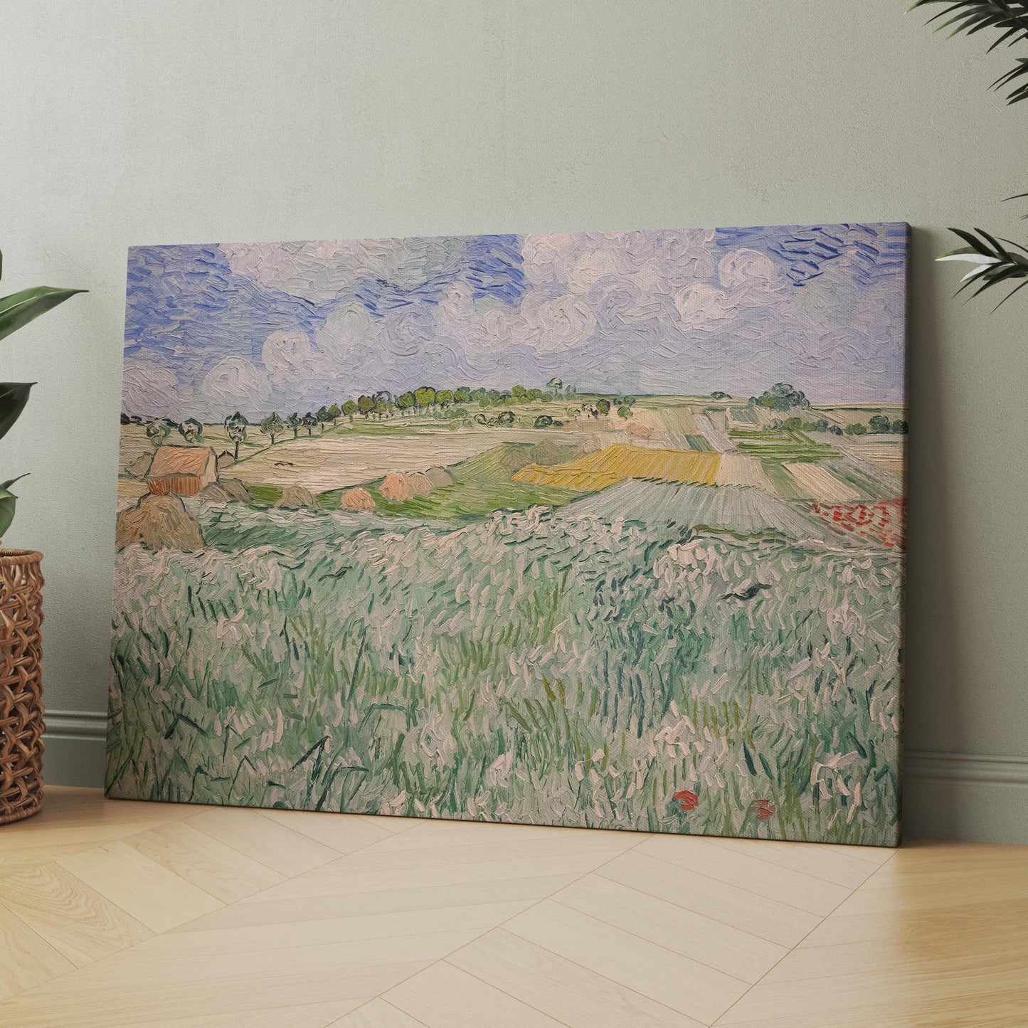 Plain Near Auvers (1890) by Van Gogh