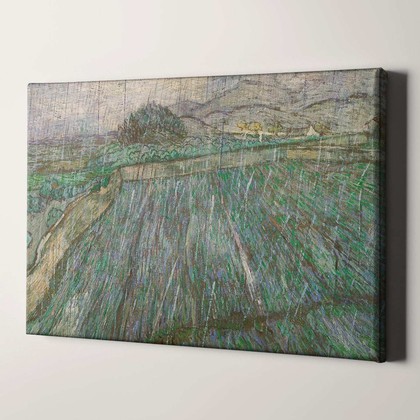 Dutch Rain (1889) by Van Gogh