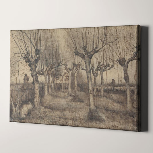 Pollard Birches (1884) by Van Gogh
