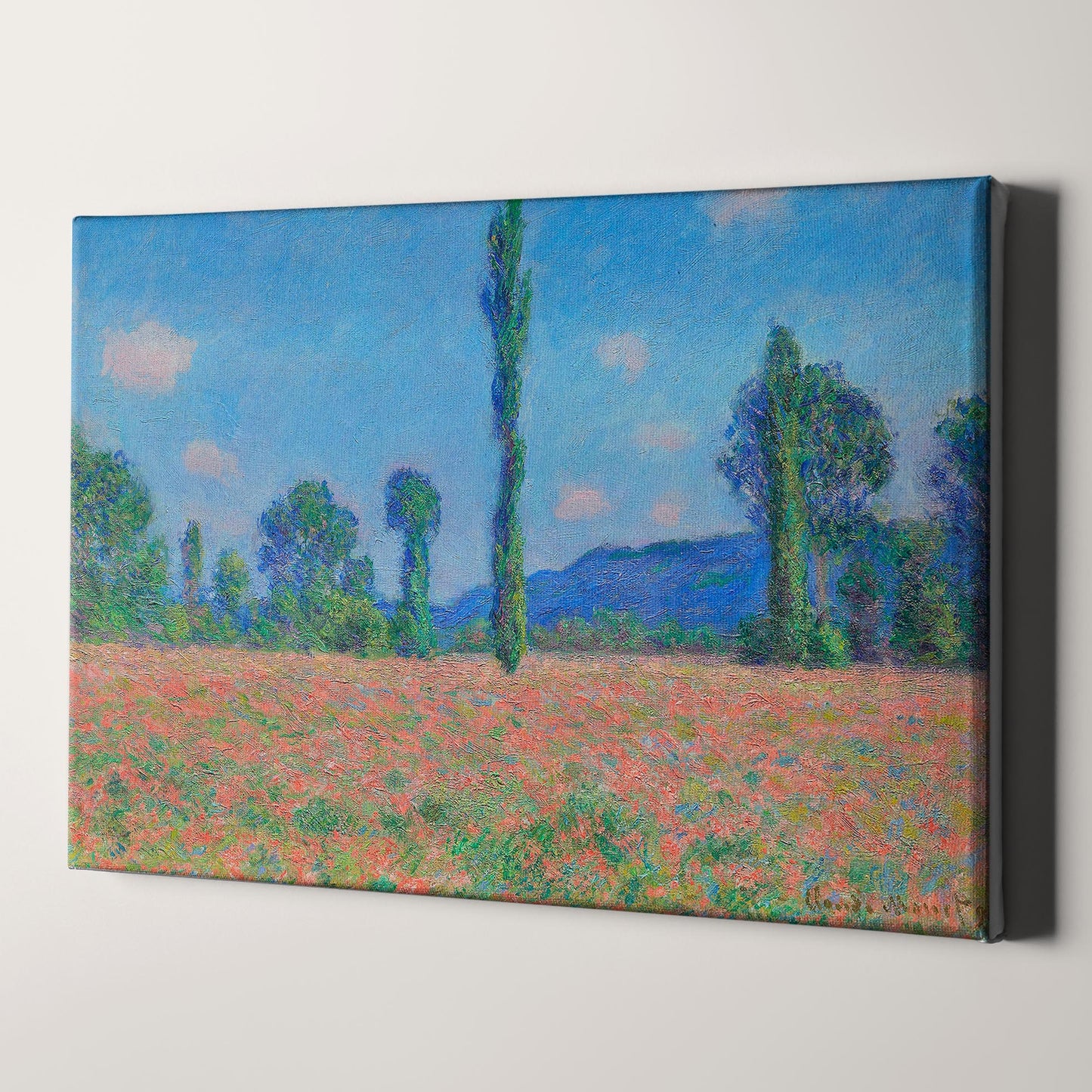 Poppy Field, Giverny (1890–1891) by Claude Monet