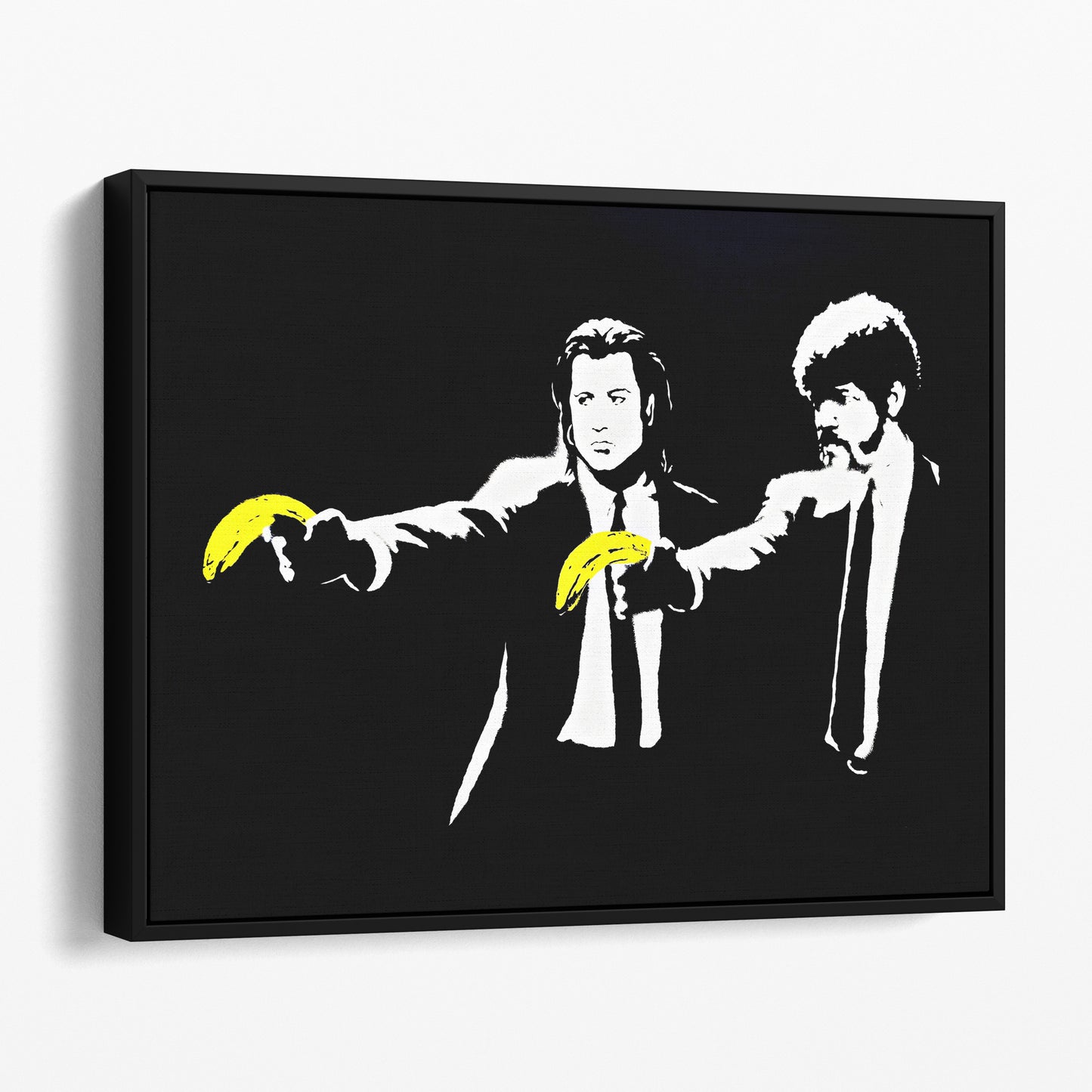 Pulp Fiction Bananas Banksy