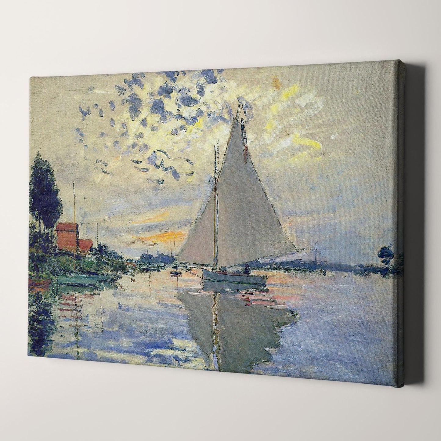 Sailboat by Claude Monet