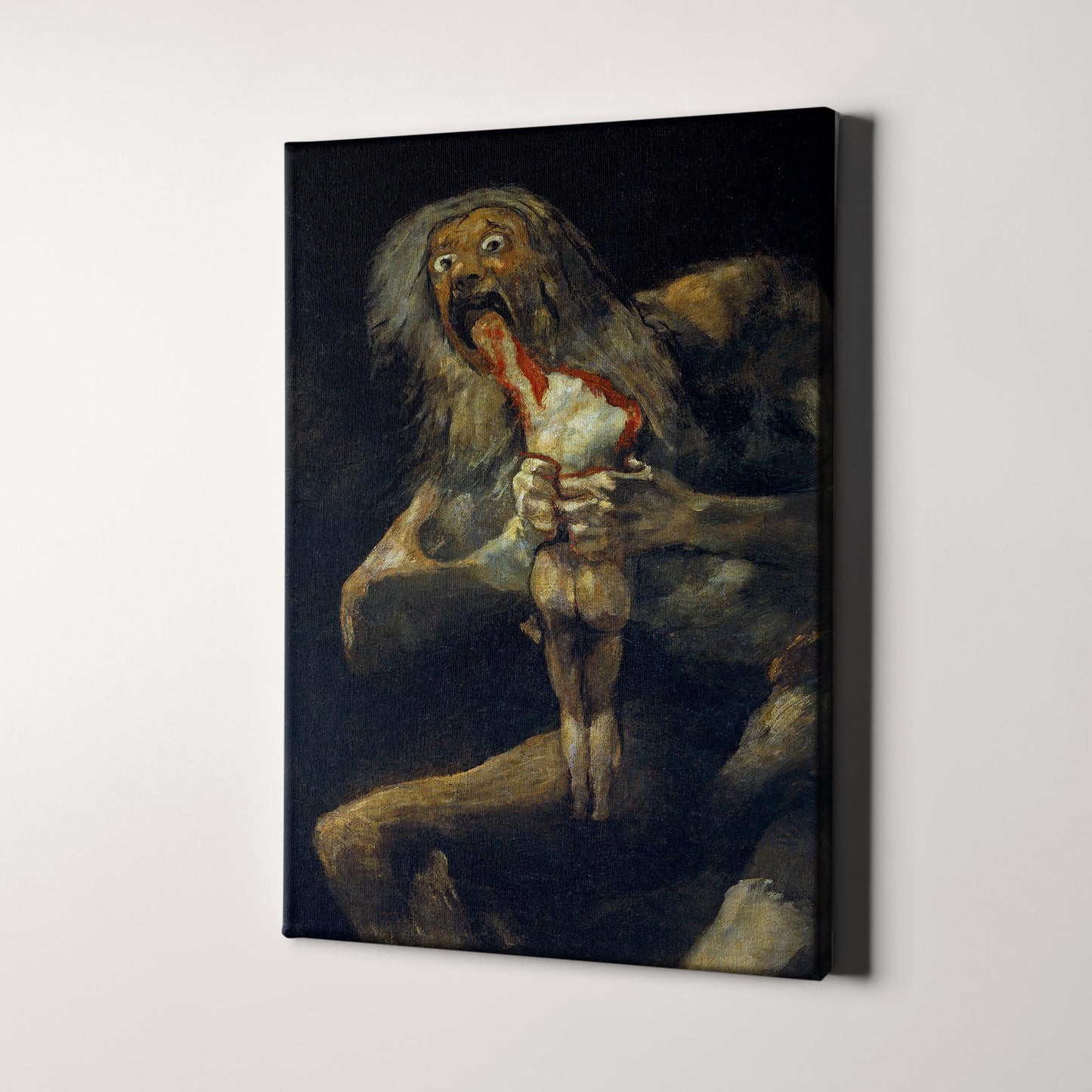 Saturn Devouring His Son by Francisco Goya