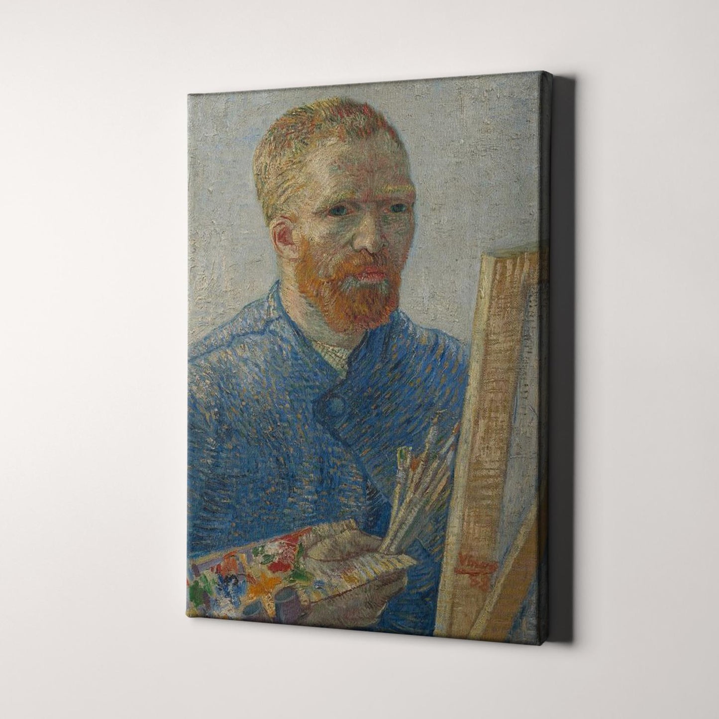 Self-Portrait as a Painter (1888) by Van Gogh