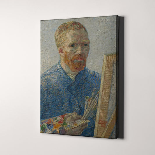 Self-Portrait as a Painter (1888) by Van Gogh