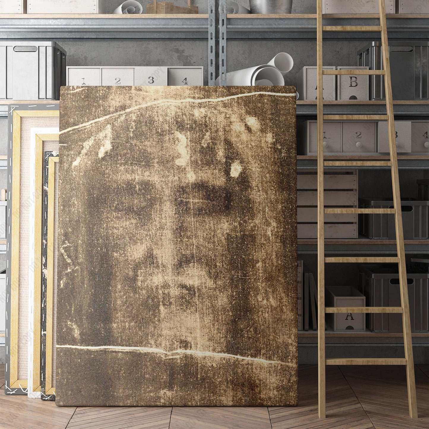 Shroud of Turin Face of Jesus