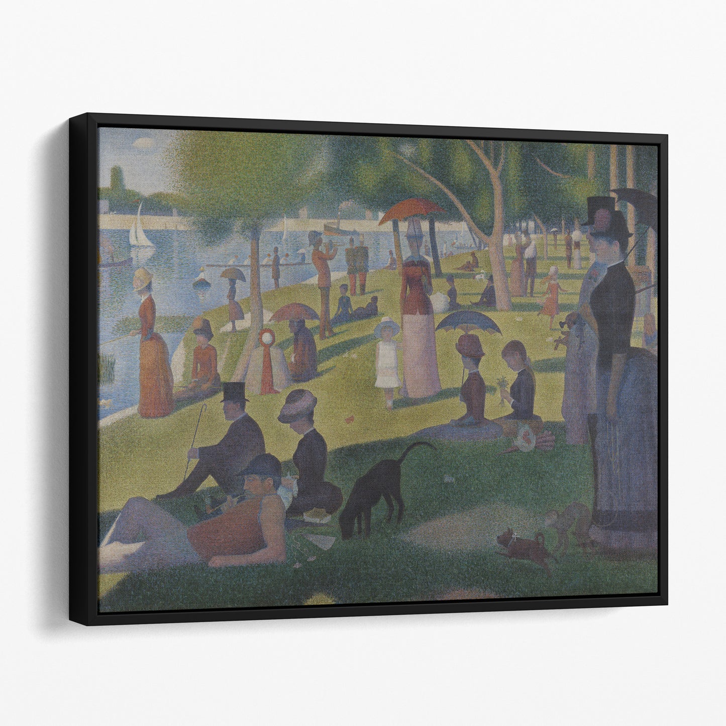 A Sunday Afternoon on the Island of La Grande Jatte (1884-1886) by Georges Seurat