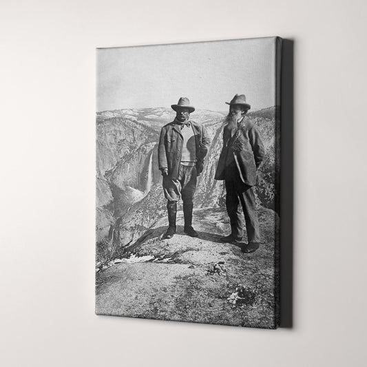 Teddy Roosevelt & John Muir in Yosemite