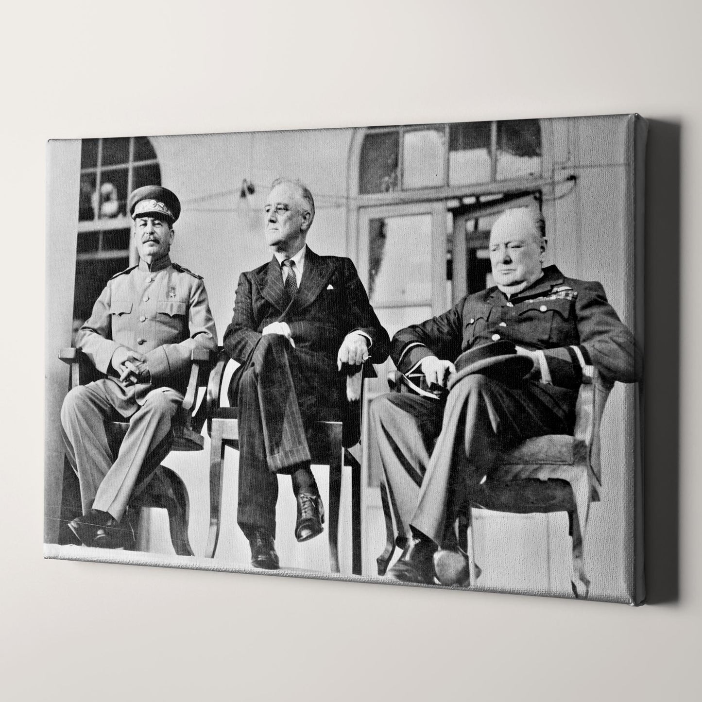 The Big Three - Stalin, FDR, Churchill