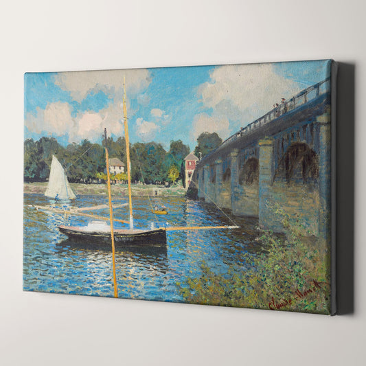 The Bridge at Argenteuil (1874) by Claude Monet
