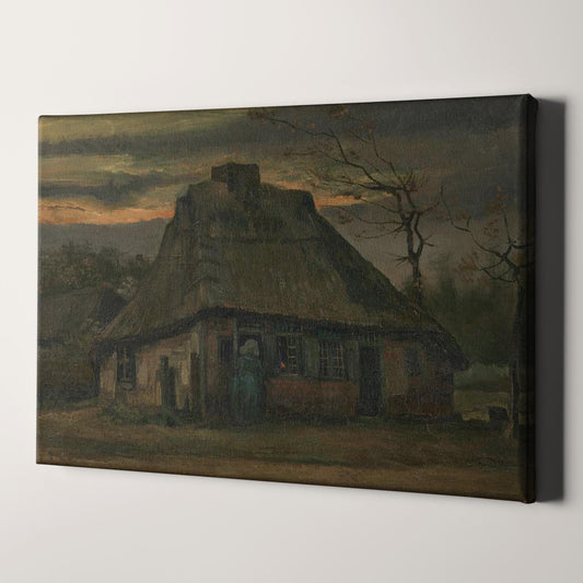 The Cottage (1885) by Van Gogh