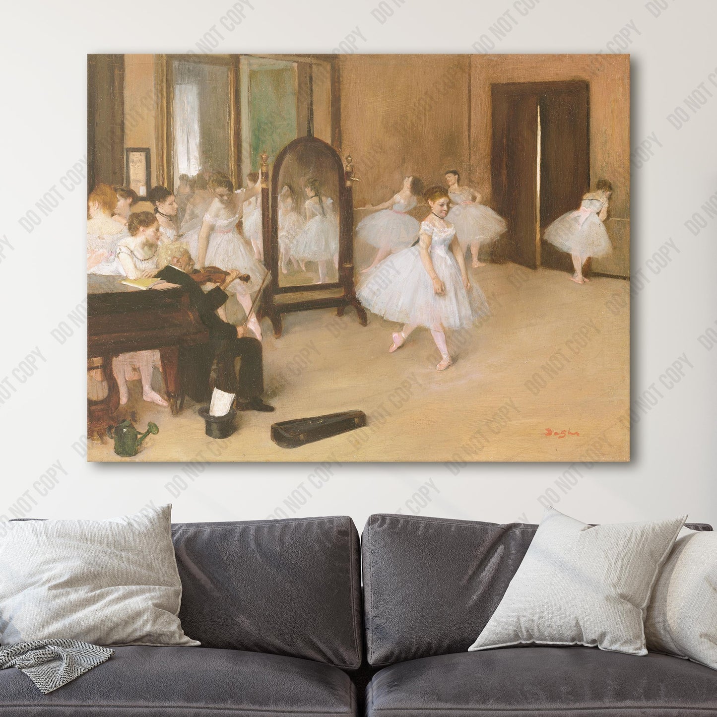 The Dancing Class (1870) by Edgar Degas