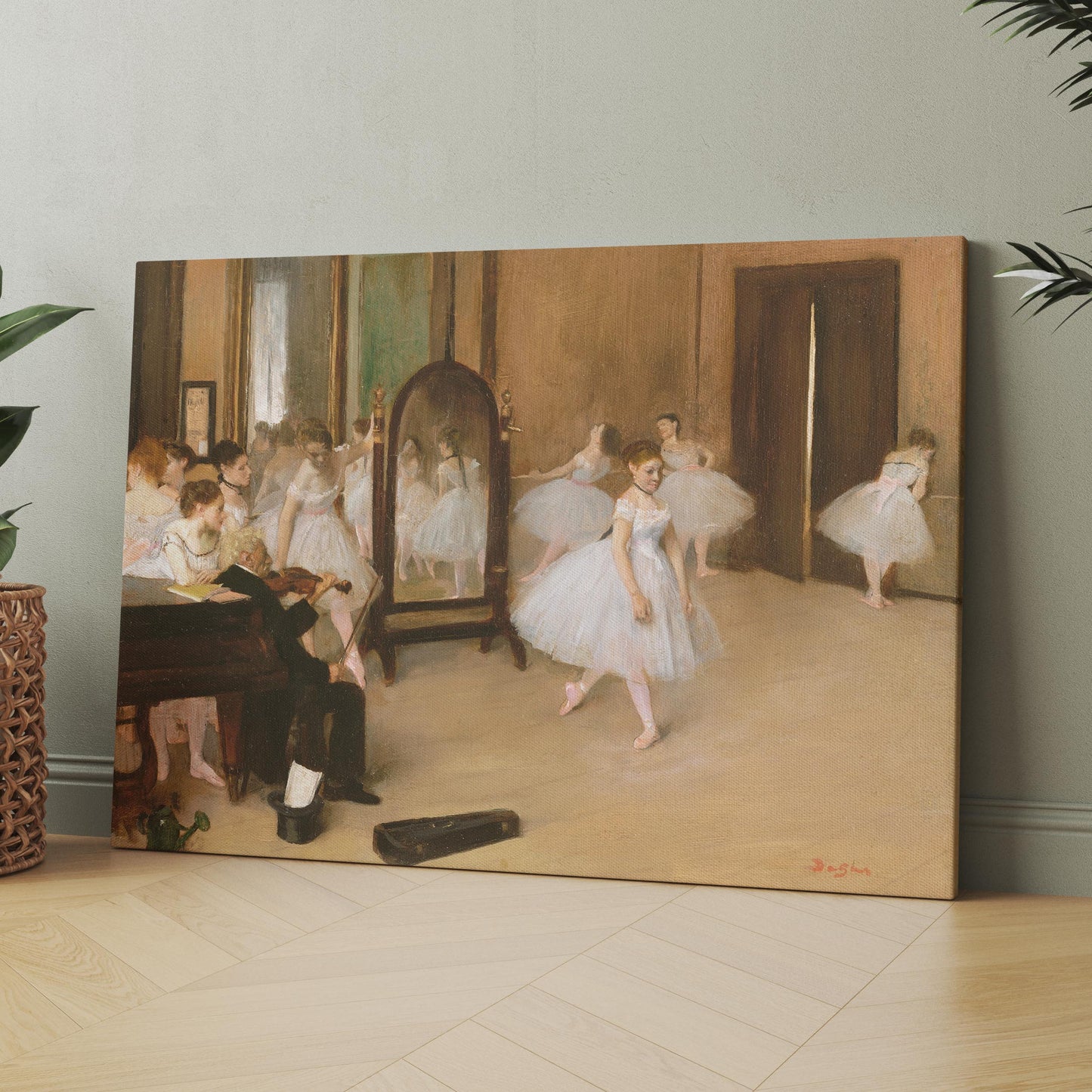 The Dancing Class (1870) by Edgar Degas